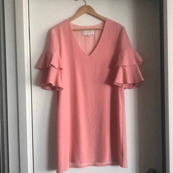 Gorgeous Midi Ruffle Sleeve Dress - Picture 2 of 4